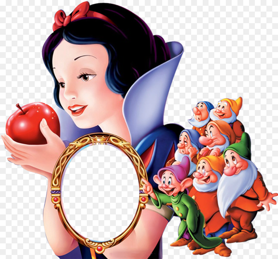 White And The Seven Dwarfs, Adult, Publication, Person, Female Png