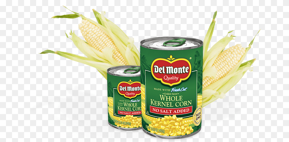 White And Yellow Corn In A Can, Food, Grain, Plant, Produce Free Transparent Png