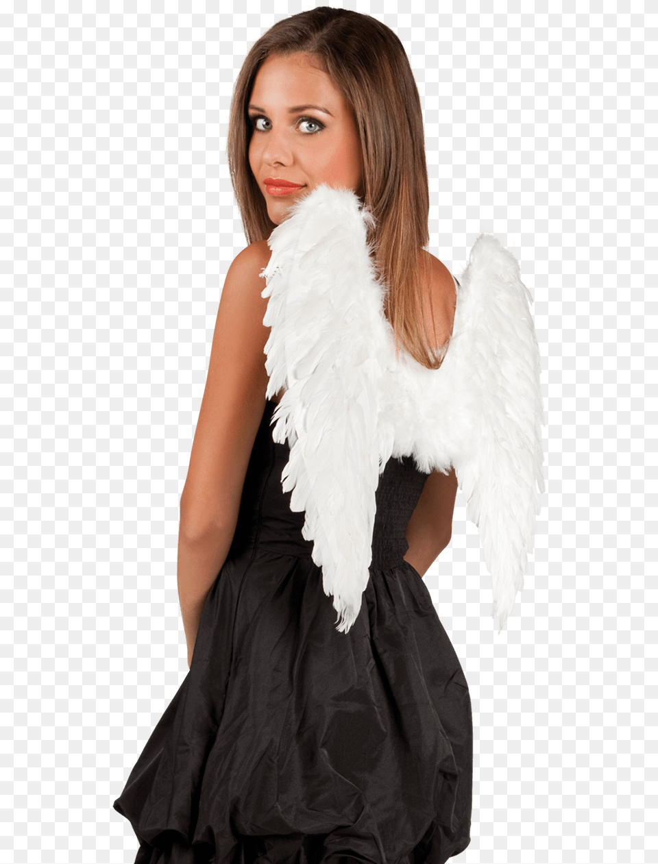 White Angel Wings 50x50cm Costume Party, Person, Child, Clothing, Dress Png