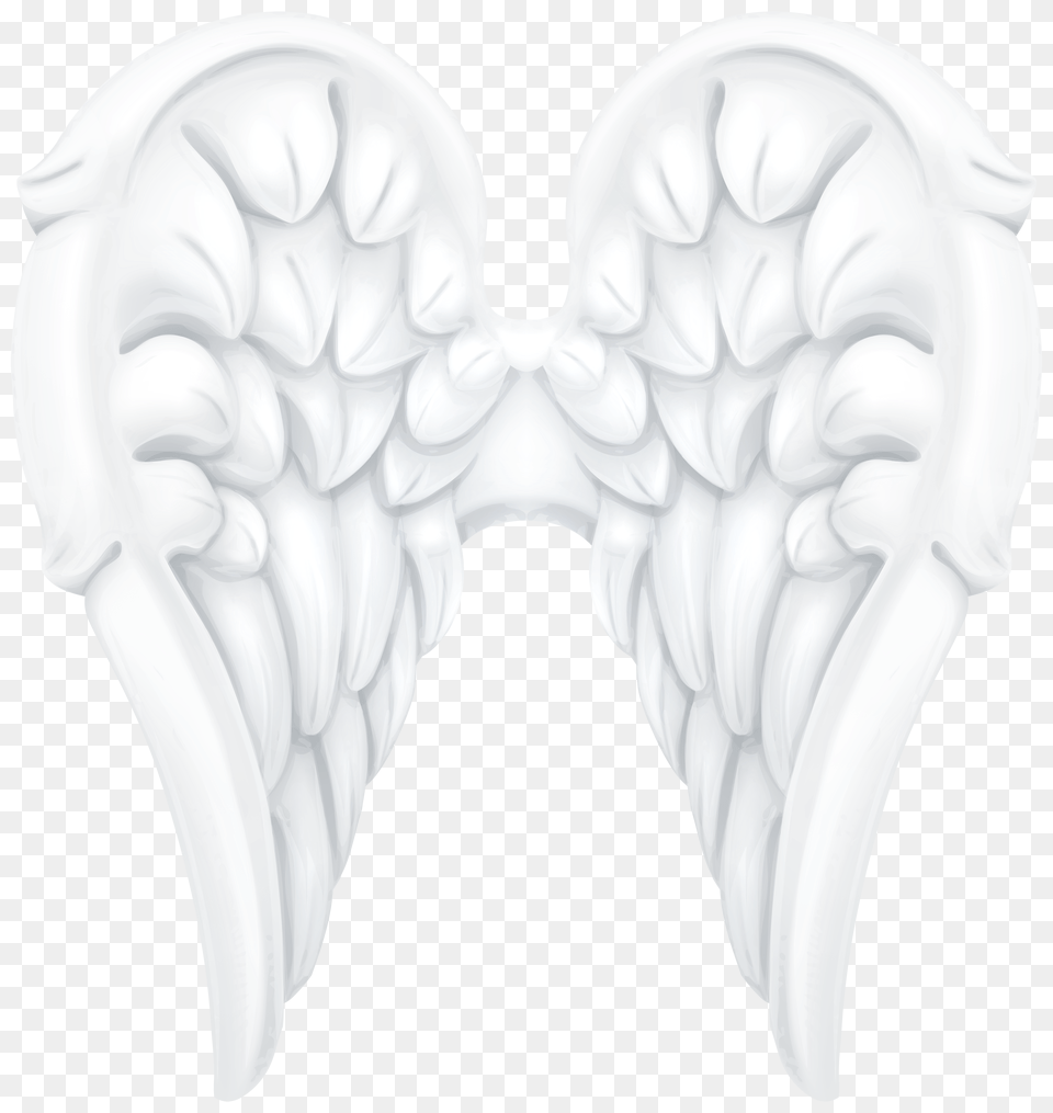 White Angel Wings Clip Art Png