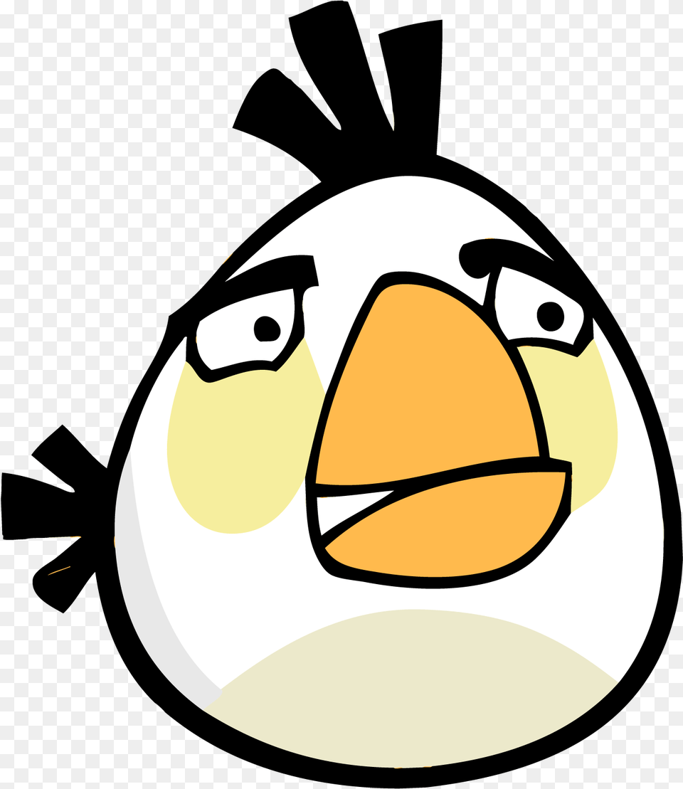 White Angry Birds Clipart Angry Bird White, Egg, Food Png Image