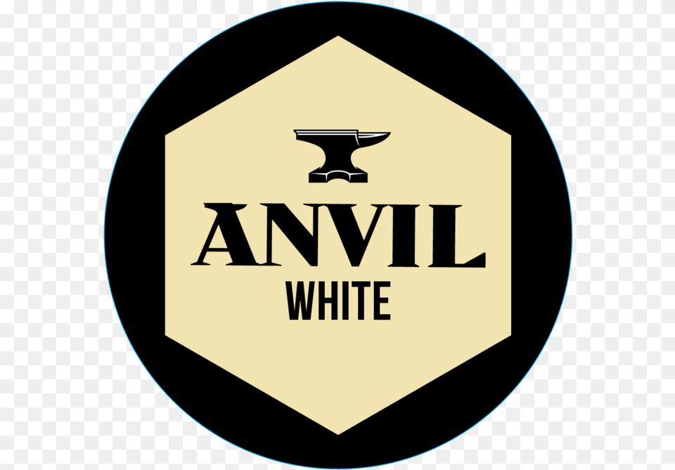 White Anvil Is A Centuries Old Belgian Light Wheat, Logo, Badge, Symbol, Disk Free Png Download