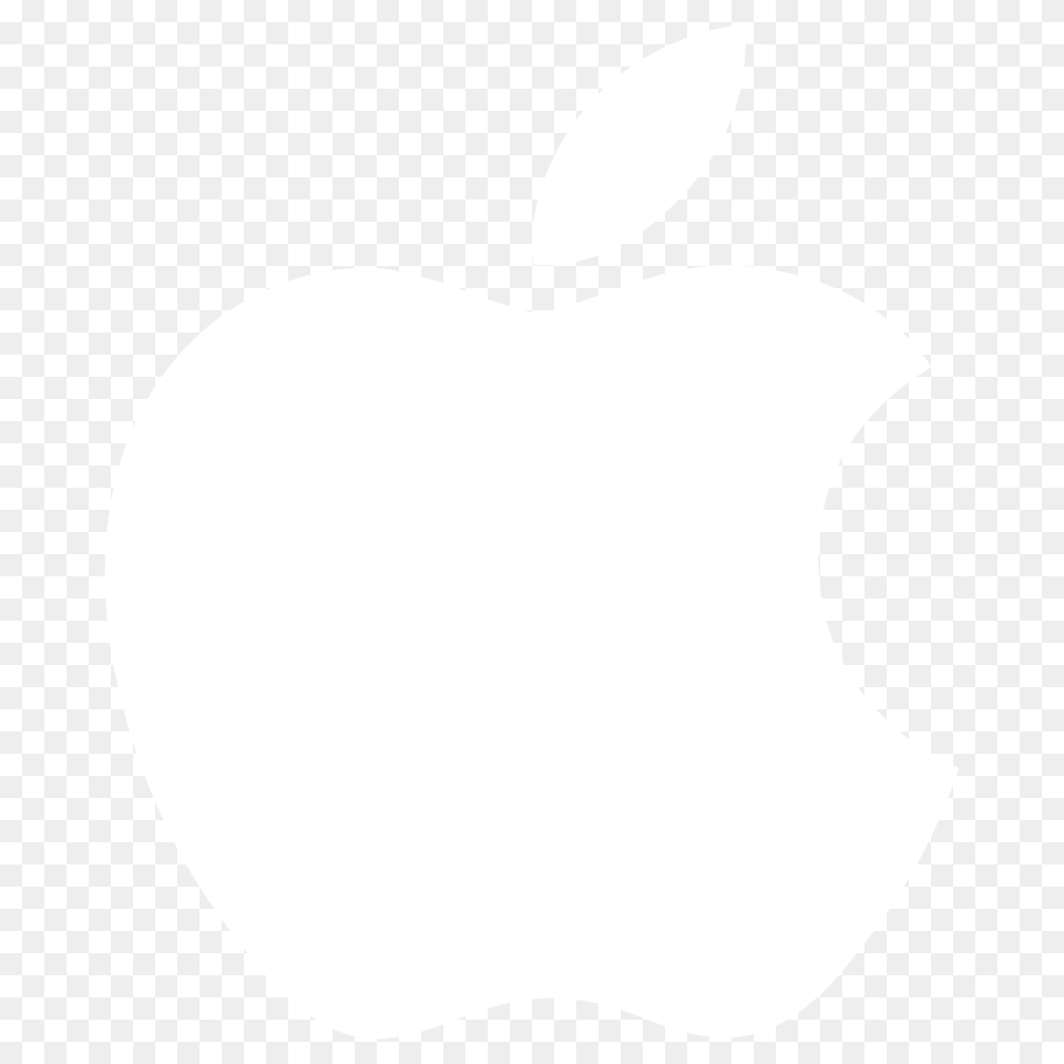 White Apple Icon White Apple Logo, Plant, Produce, Fruit, Food Free Transparent Png