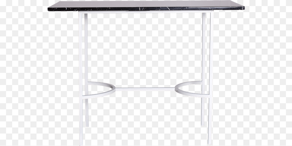 White Arc Bar Table Sofa Tables, Desk, Dining Table, Furniture, Blackboard Free Png