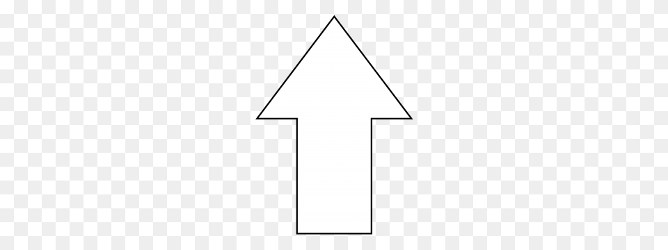 White Arrow Image, Triangle, Cross, Symbol Free Transparent Png