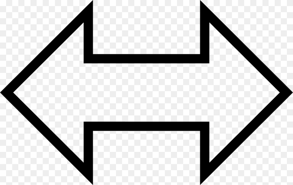White Arrows In On A Background Opposite Arrows, Symbol, Star Symbol Png
