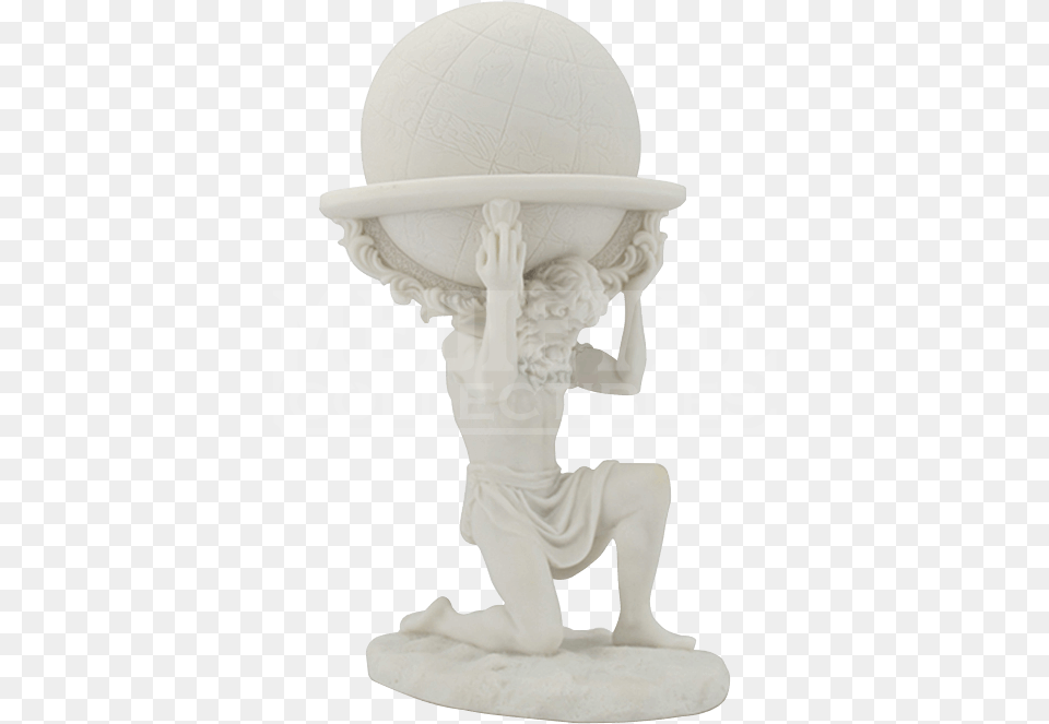 White Atlas Carrying The World Statue Veronese White Atlas Carrying The World Statue, Baby, Person Free Transparent Png