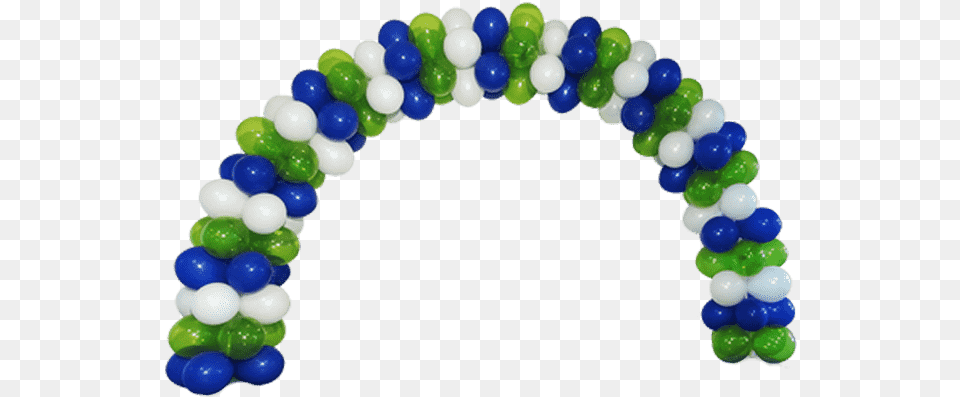 White Balloon Balloon Arch Green And Blue Balloon Blue And Green Balloon Arch, Architecture, Birthday Cake, Cake, Cream Png Image