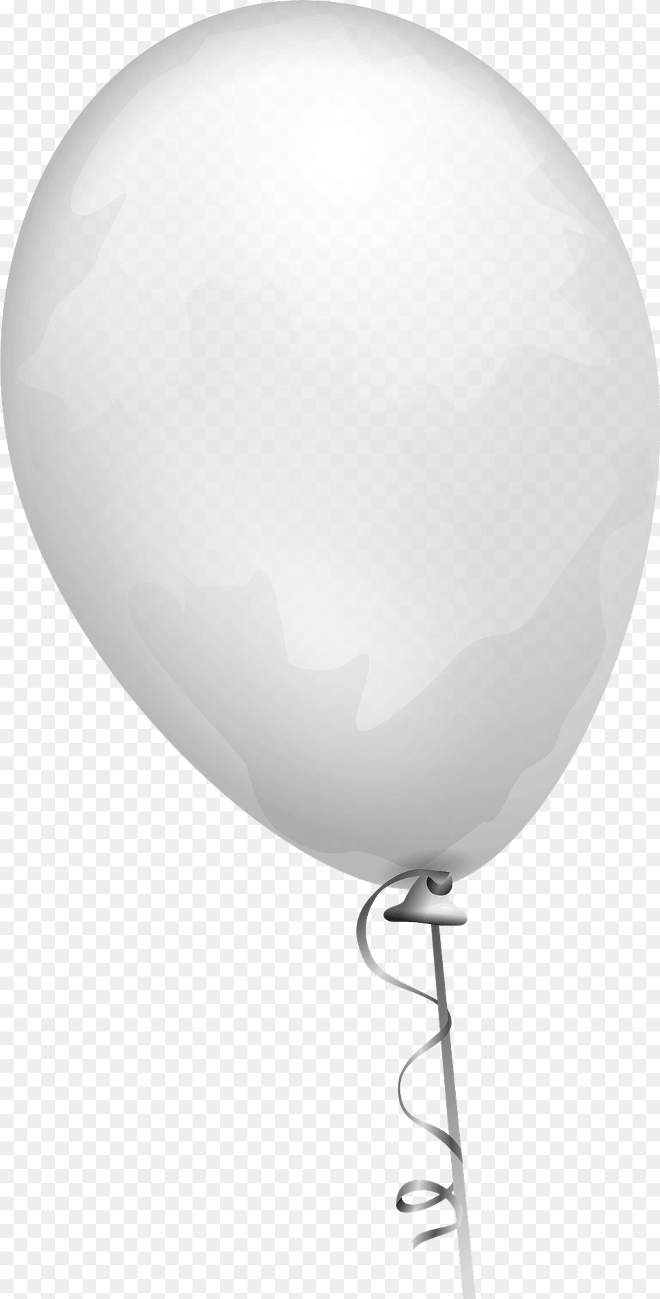 White Balloon Clipart Free Transparent Png