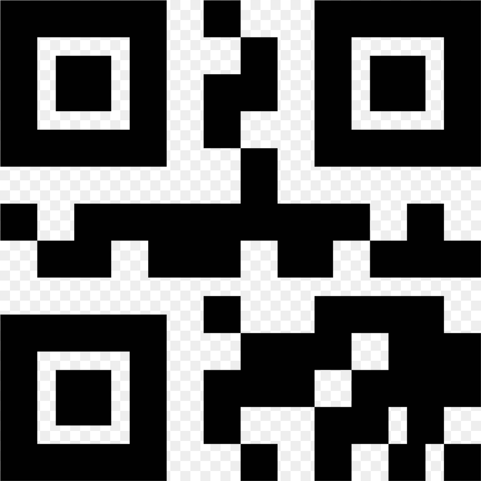 White Bar Code Qr Code Icon, Gray Free Transparent Png