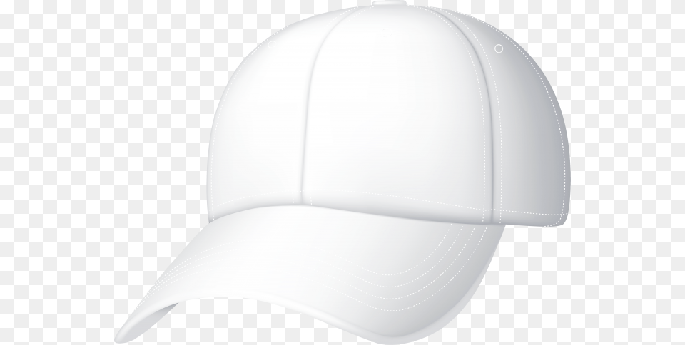 White Baseball Hat, Baseball Cap, Cap, Clothing, Hardhat Free Transparent Png