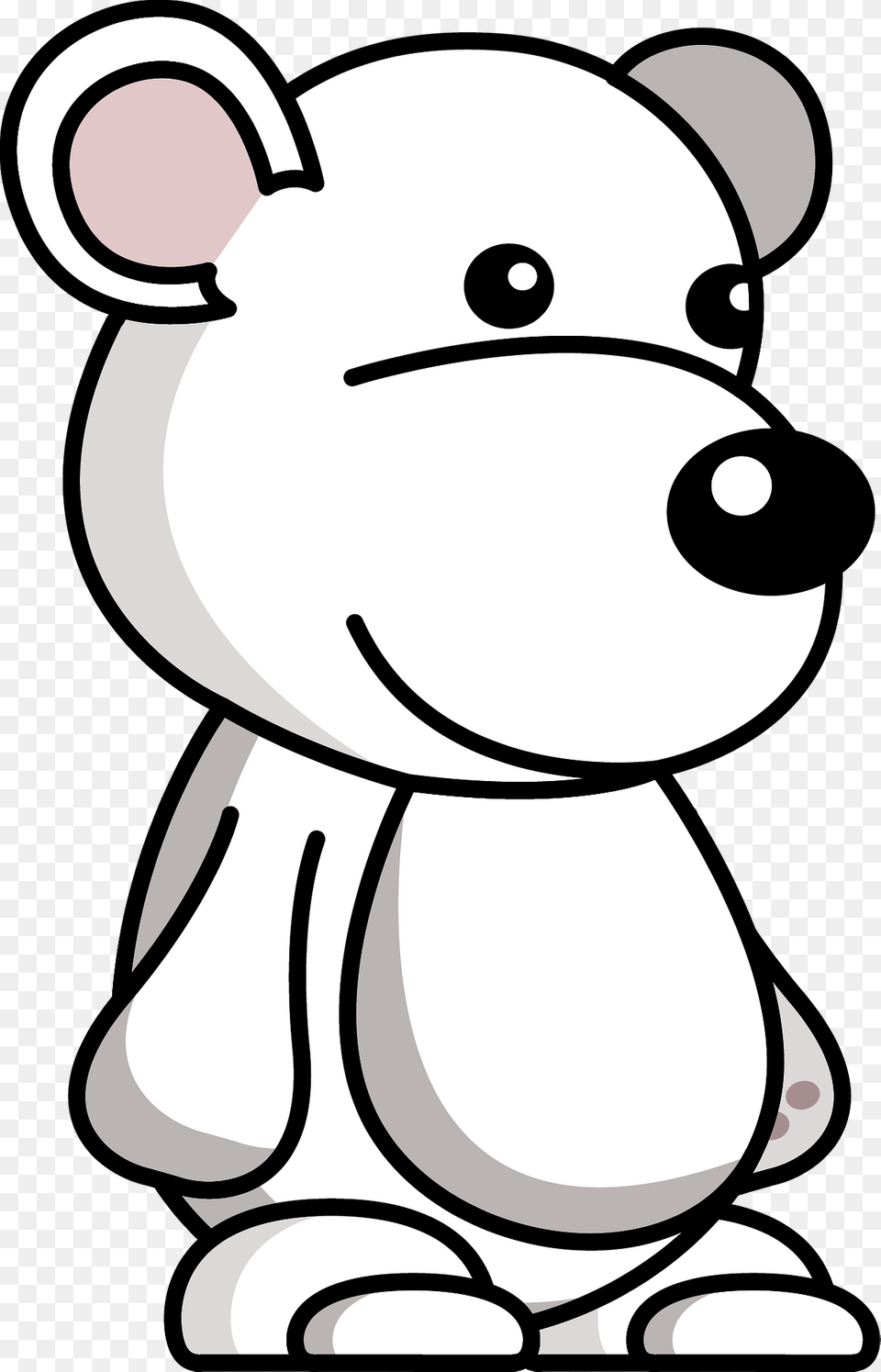 White Bear Toy Clipart, Smoke Pipe Free Transparent Png
