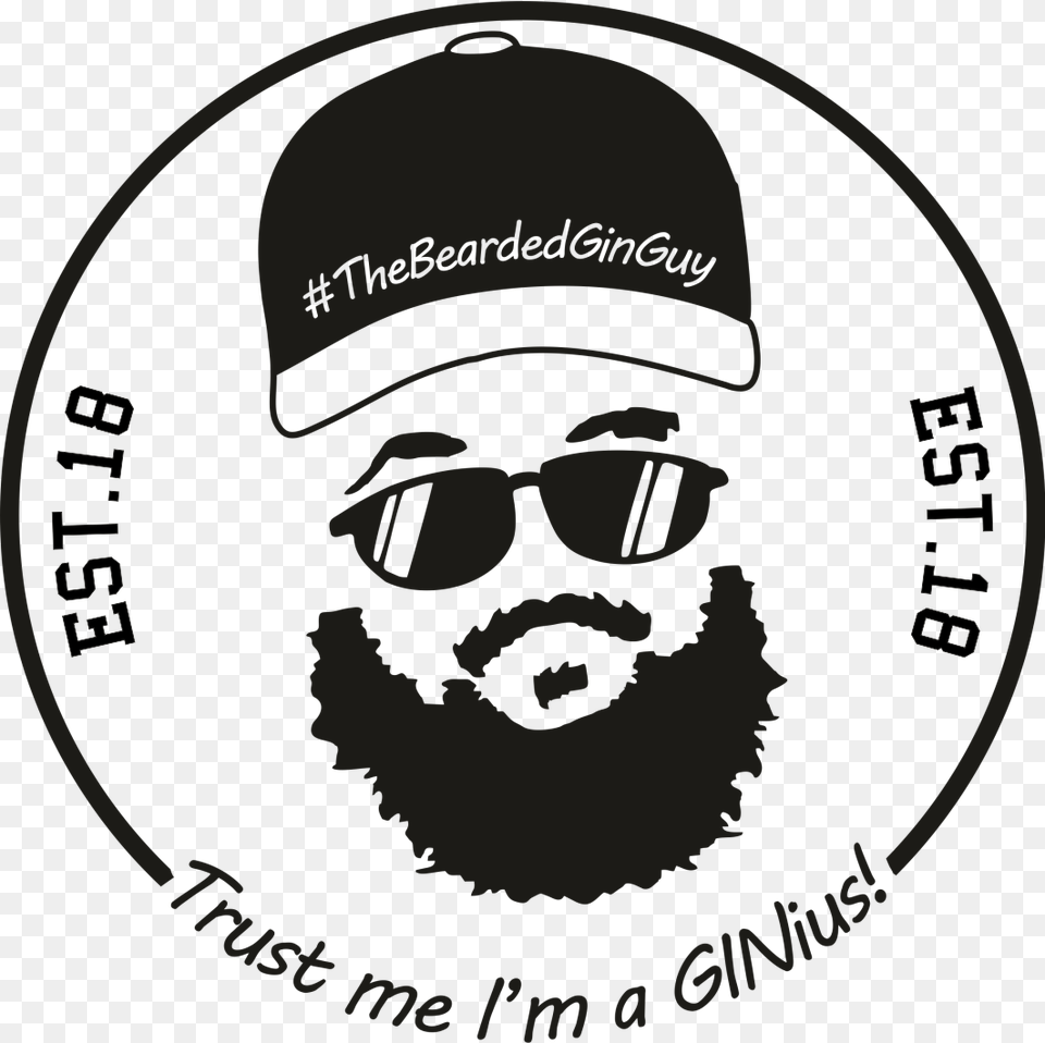 White Beard Beard Logo Design Hd, Accessories, Hat, Clothing, Cap Free Png