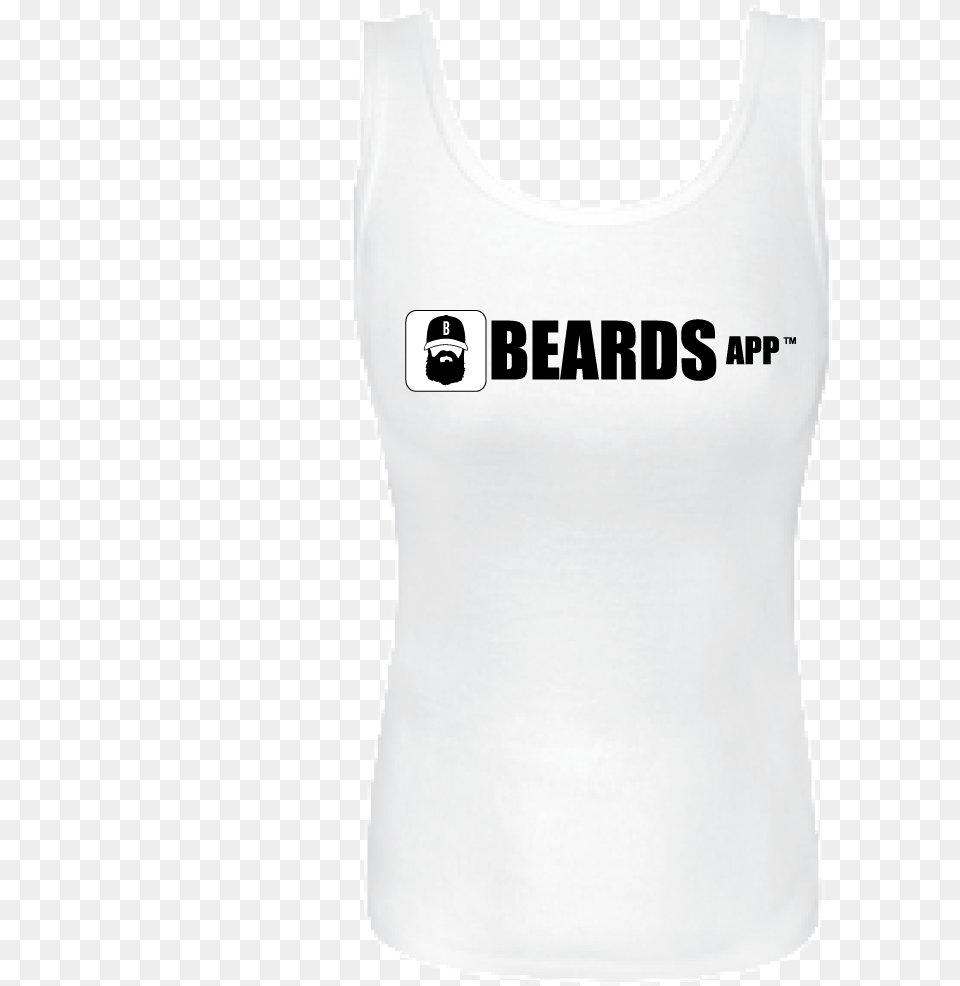 White Beards App Women39s Tank Top Desmond The Moon Bear, Clothing, Tank Top Free Transparent Png
