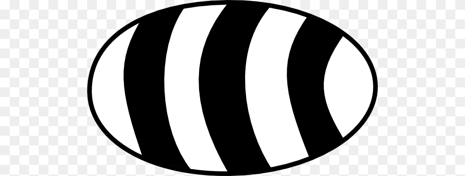 White Bee Body Clip Art, Sphere Free Png