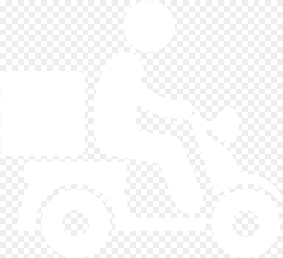 White Bike Delivery Icon, Device, Grass, Lawn, Lawn Mower Free Transparent Png