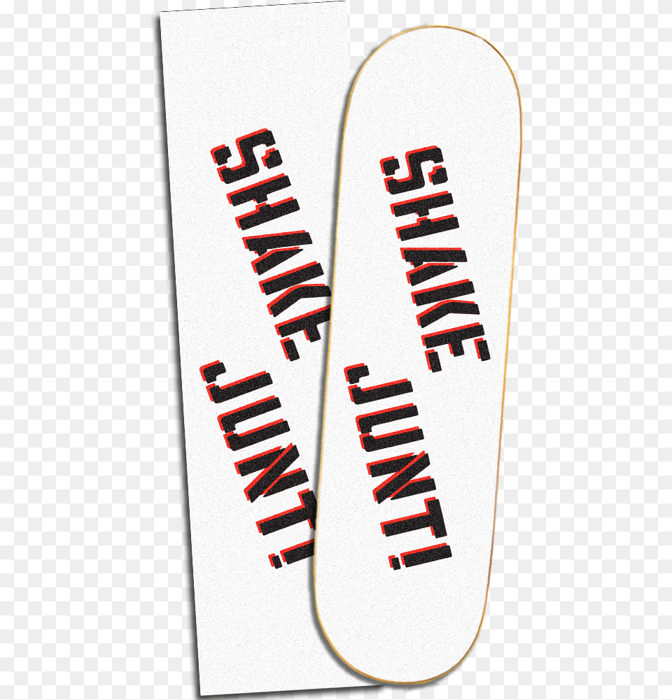 White Black Shake Junt Griptape, Skateboard, Text Png