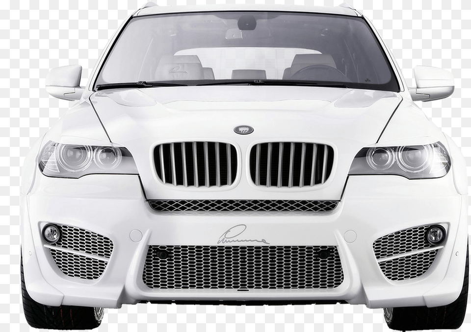 White Bmw Car Hd Vector Front View, Bumper, Transportation, Vehicle, Sedan Free Png Download