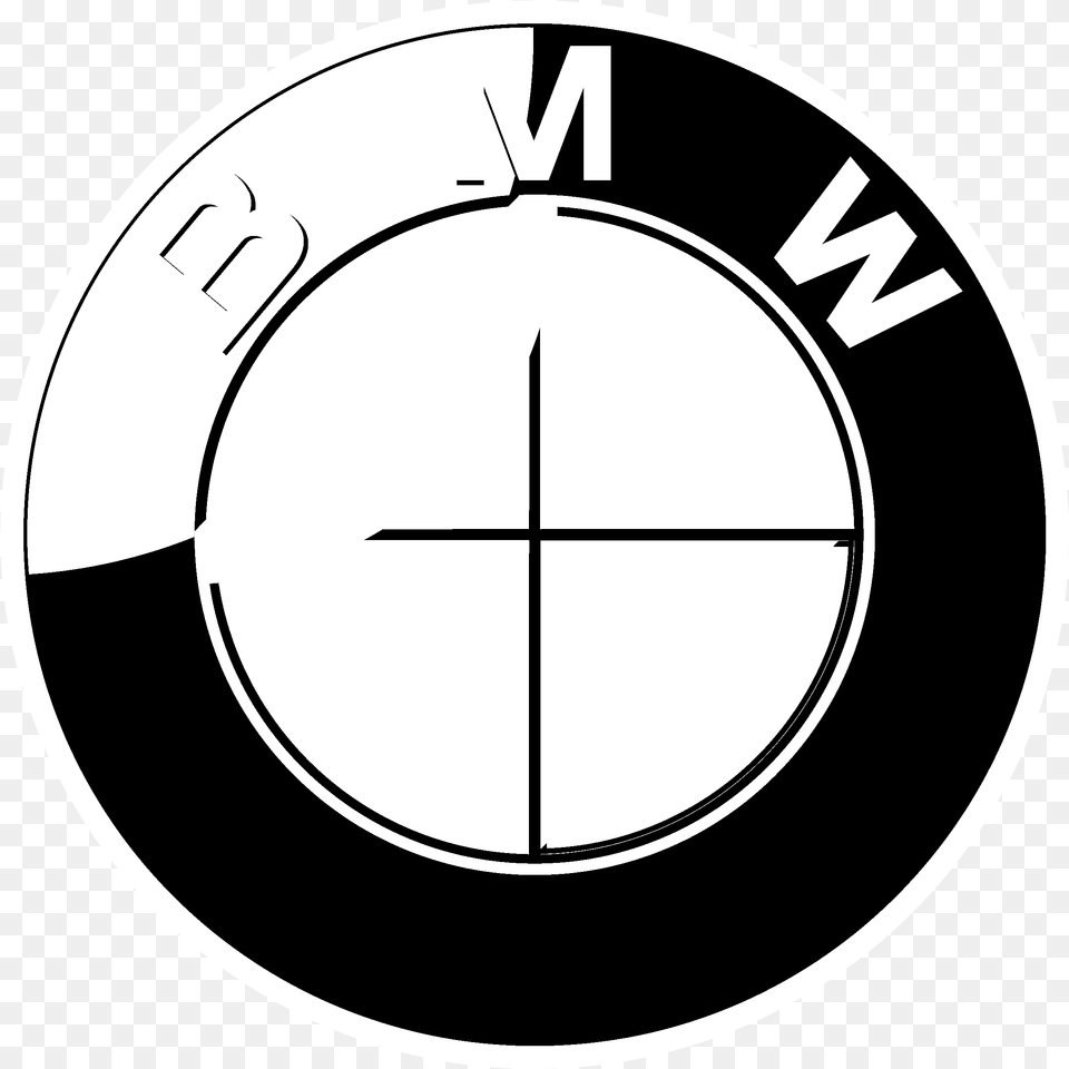 White Bmw Logo Logodix Bmw Logo, Cross, Symbol, Disk Free Png Download