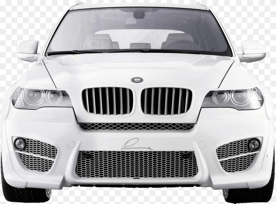 White Bmw Pininfarina Car Front View, Transportation, Vehicle, Sedan, Bumper Free Png