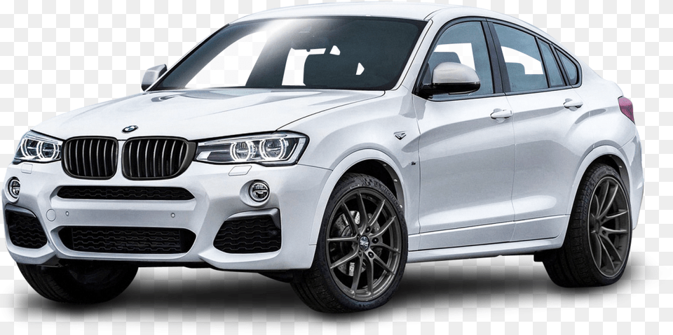 White Bmw X3 Car Image Bmw X3, Wheel, Vehicle, Machine, Sedan Free Png