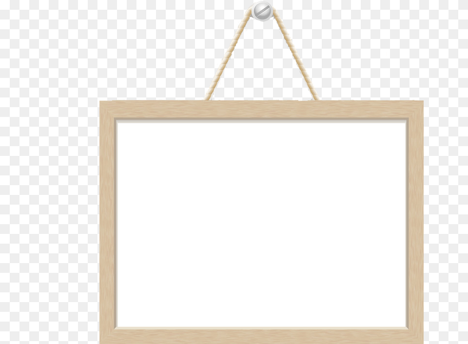 White Board Hanging Download Wood, White Board, Bag, Blackboard Png Image