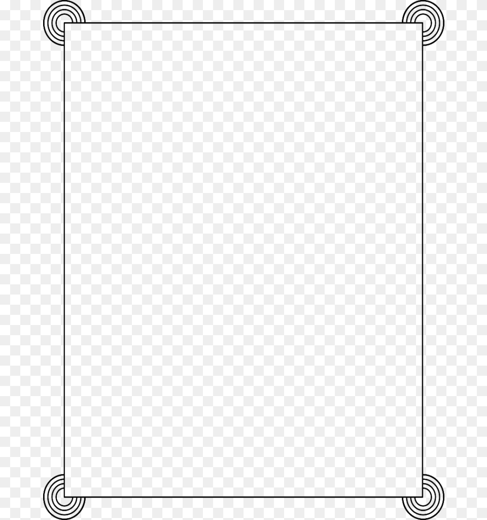 White Border Frame Photo Vector Clipart, Blackboard, Text Free Transparent Png