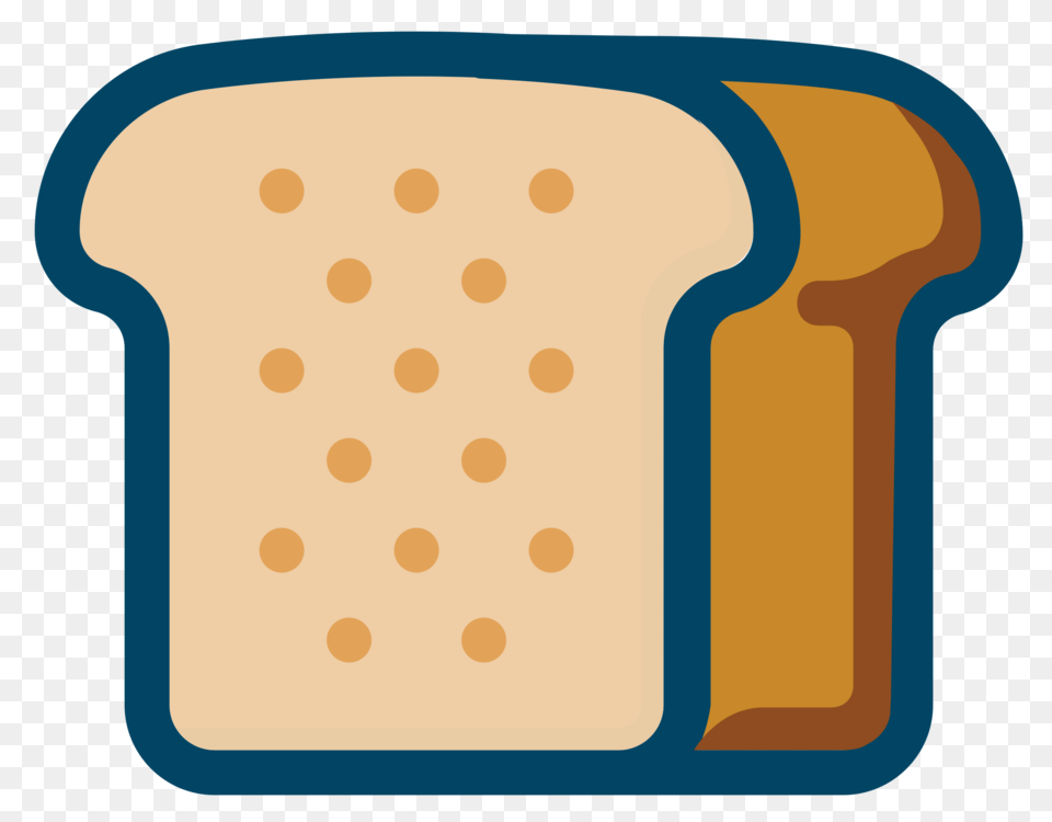 White Bread Cartoon Drawing Food Free Png