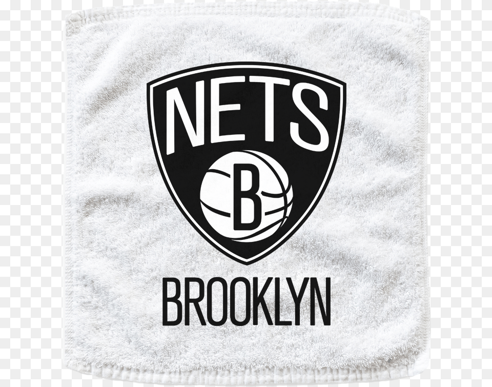 White Brooklyn Nets Nba Basketball Rally Towels, Home Decor, Rug Free Png