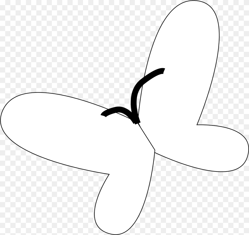 White Butterfly Vector Butterfly White Vector, Stencil, Appliance, Ceiling Fan, Device Png Image