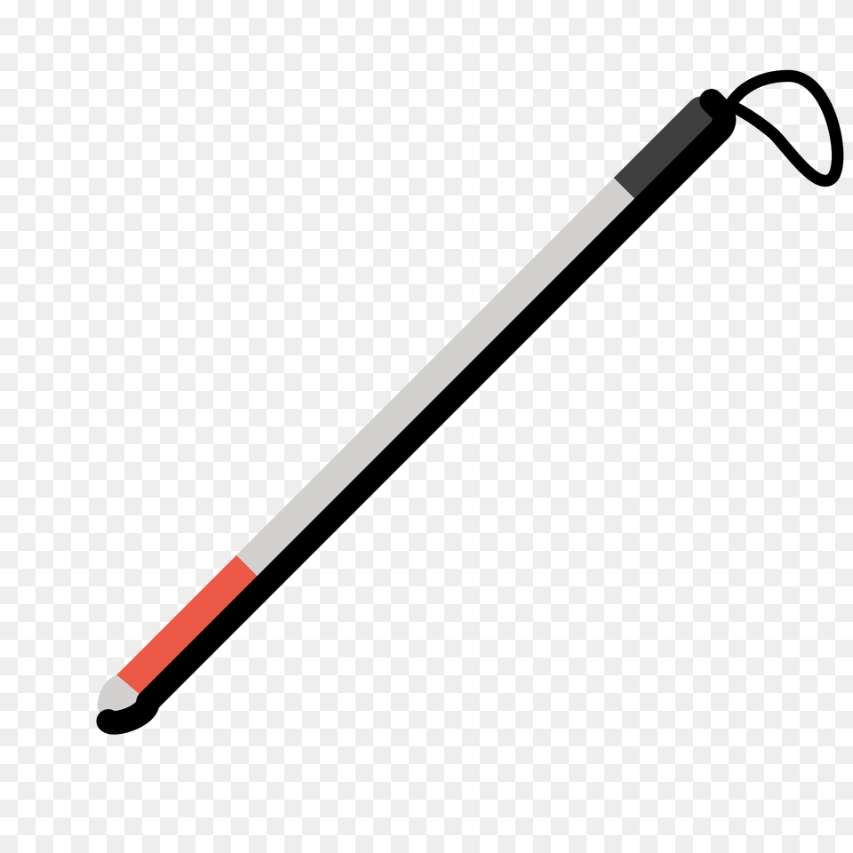 White Cane Emoji Clipart, Sword, Weapon, Stick, Baton Free Png