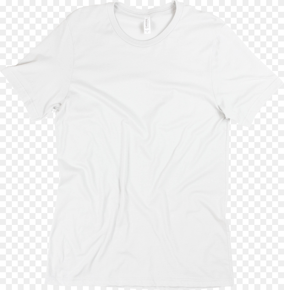 White Canvas Active Shirt, Clothing, T-shirt Free Png Download