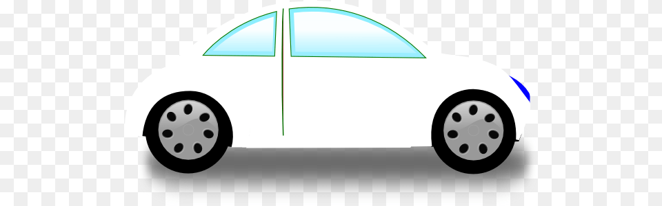 White Car Clip Art White Car Clipart, Alloy Wheel, Vehicle, Transportation, Tire Free Png Download