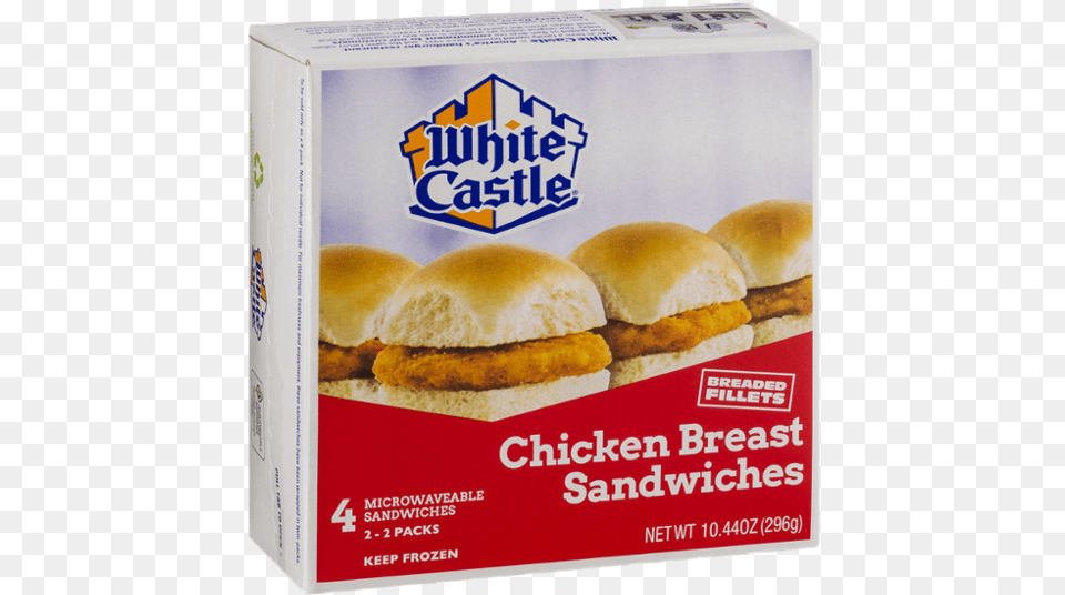 White Castle Microwaveable Sandwiches, Burger, Food, Bread, Bun Free Transparent Png