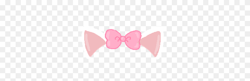 White Cat Ears, Accessories, Bow Tie, Formal Wear, Tie Png Image