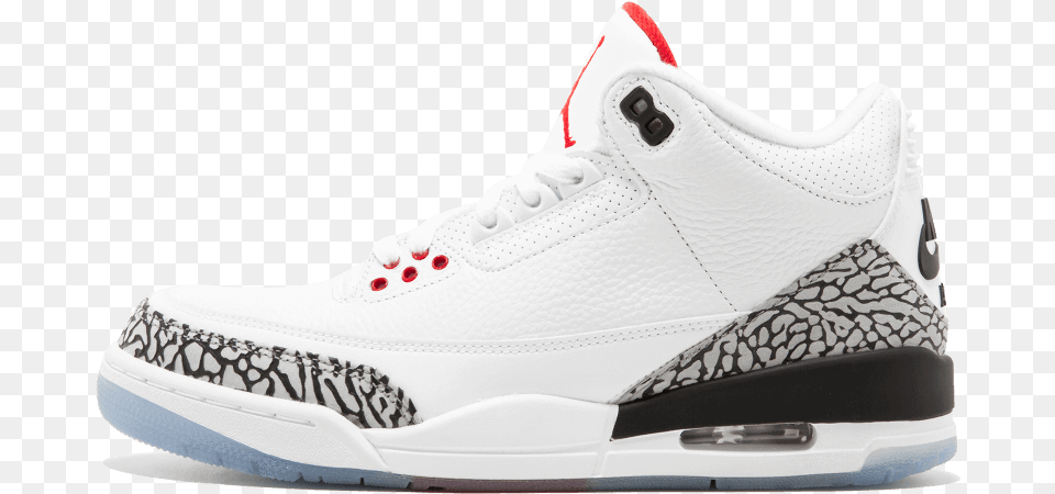 White Cement 3 2018, Clothing, Footwear, Shoe, Sneaker Free Png Download