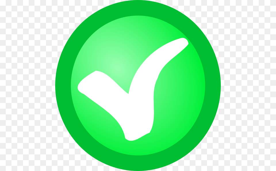 White Check Mark Green Circle With White Checkmark, Symbol, Sign Free Png Download