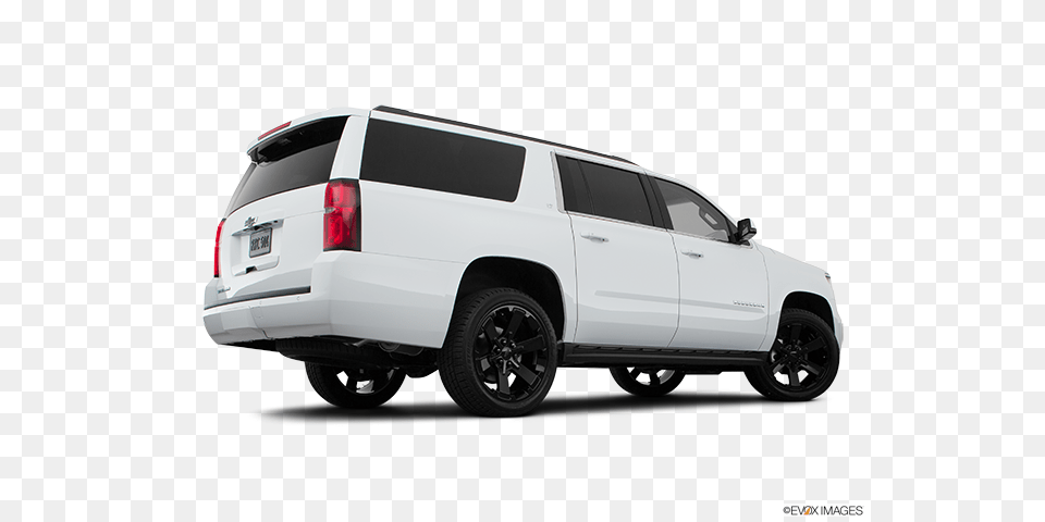 White Chevy Tahoe Rear, Car, Vehicle, Transportation, Suv Free Png