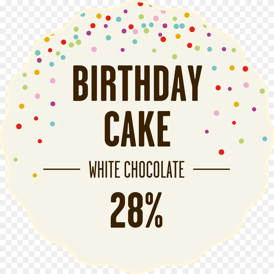 White Chocolate Birthday Cake, Paper, Confetti, Diaper, Text Free Png