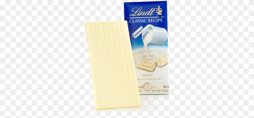 White Chocolate Classic Recipe Bar Lindt Classic Recipe White Chocolate Bar, Dairy, Food Free Png