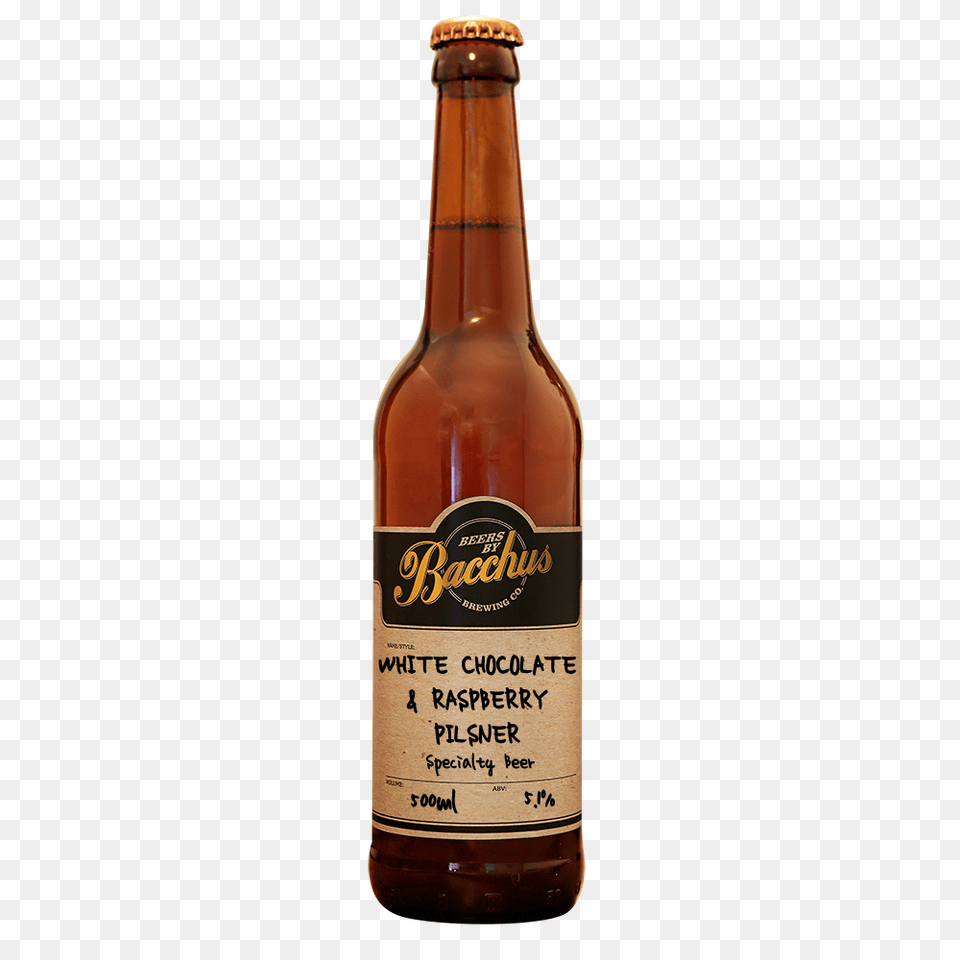 White Chocolate Raspberry Pilsner Bacchus Brewing Co, Alcohol, Beer, Beer Bottle, Beverage Free Png Download