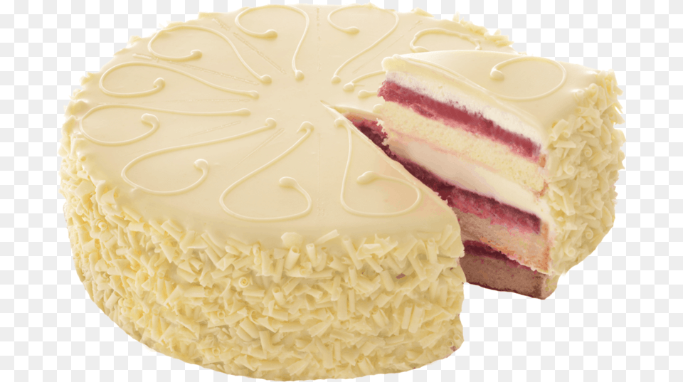 White Chocolate Raspberry Truffle Cake Sugar Cake, Birthday Cake, Cream, Dessert, Food Png