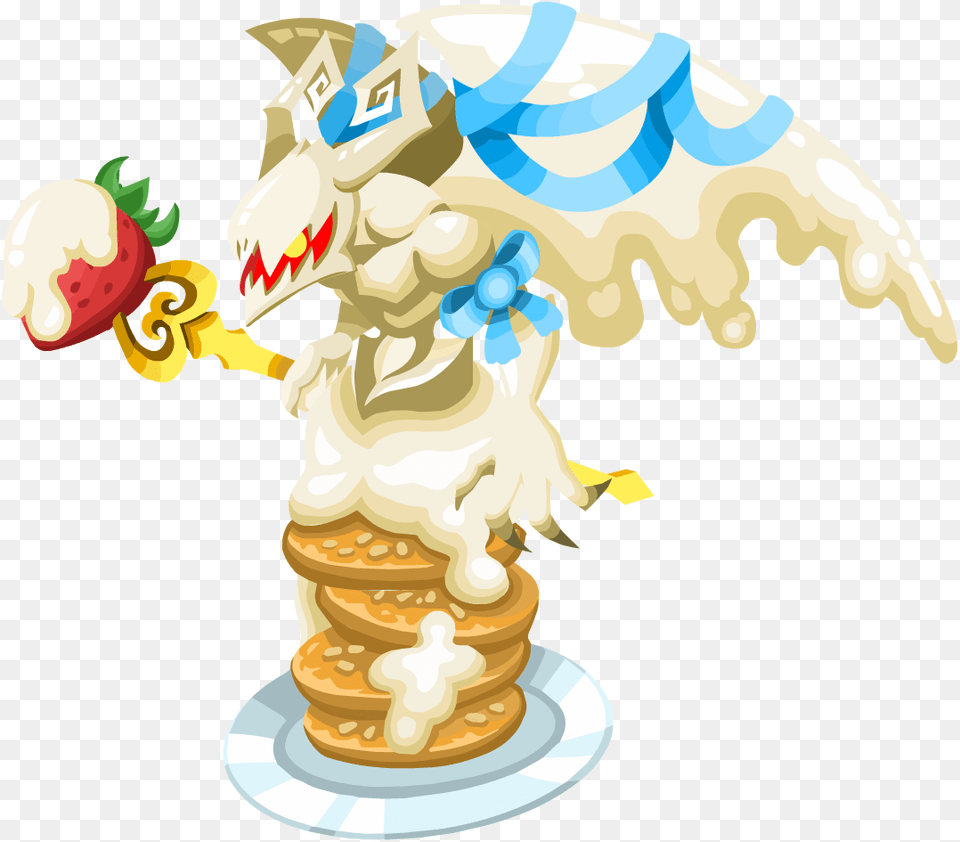 White Chocolate Statue Khx Atlantis Heartless, Cream, Dessert, Food, Ice Cream Png