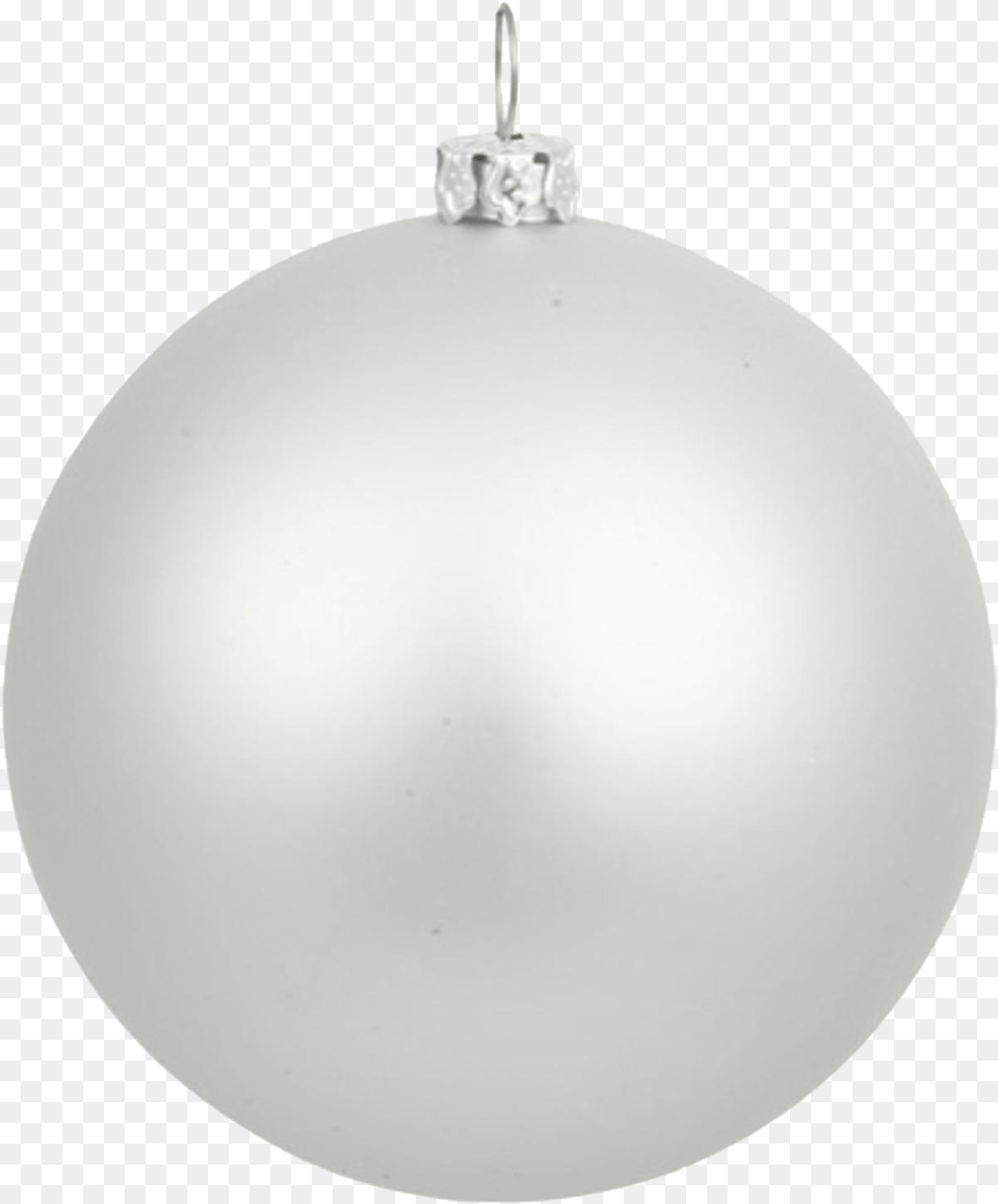 White Christmas Ball Transparent Lampshade, Accessories, Jewelry Free Png Download