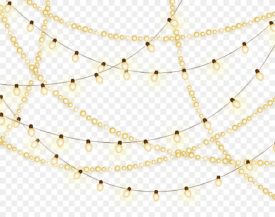 White Christmas Lights Transparent Background Chain Transparent Background String Lights, Chandelier, Lamp, Lighting, Accessories Png