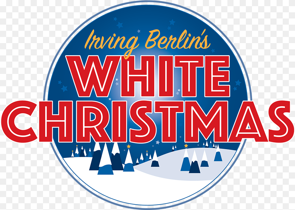 White Christmas Musical Logo Irving Berlin White Christmas, Outdoors Free Transparent Png