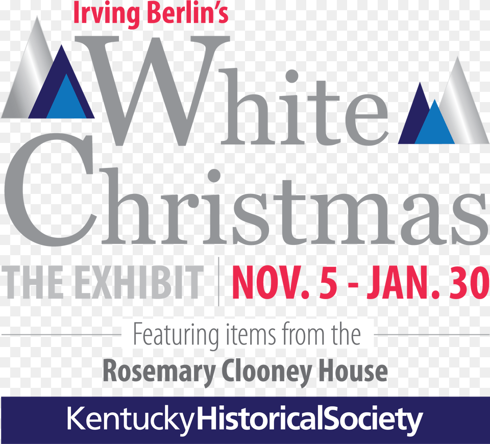 White Christmas The Exhibit Branding Glasgow Caledonian University, Advertisement, Poster, Triangle Free Transparent Png