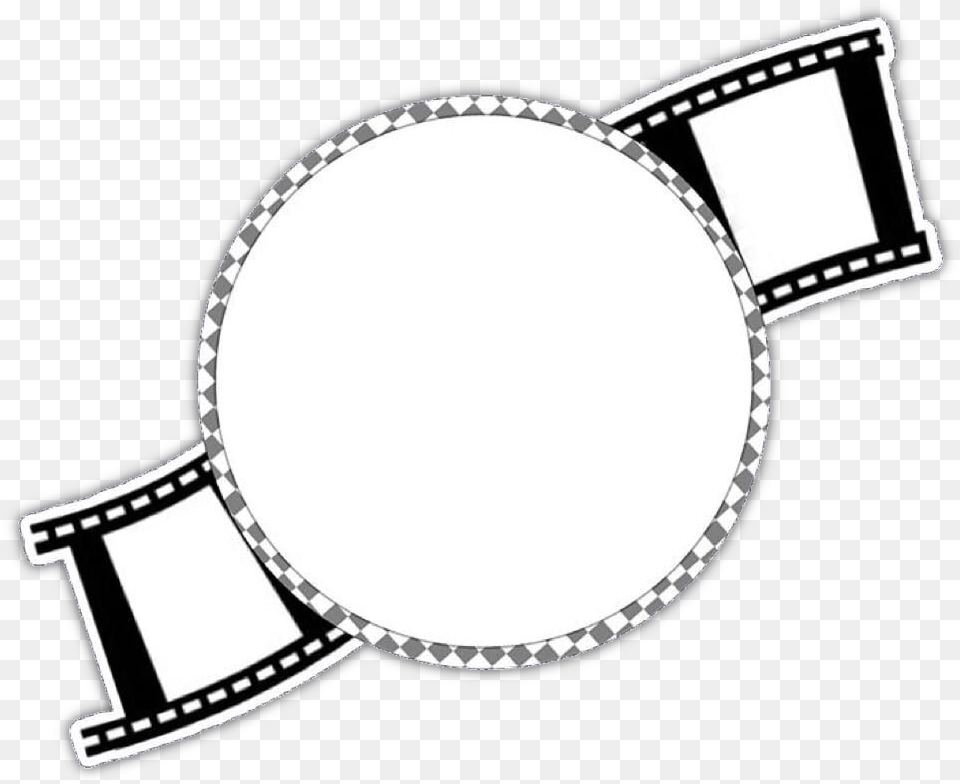 White Circle Movie Strip Transparent Overlay Transparent Overlays For Edits Png