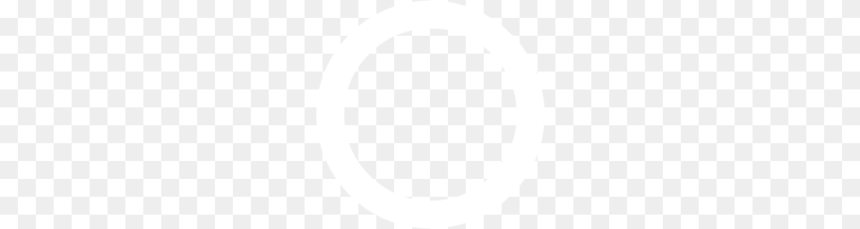 White Circle Outline Icon, Cutlery Free Transparent Png