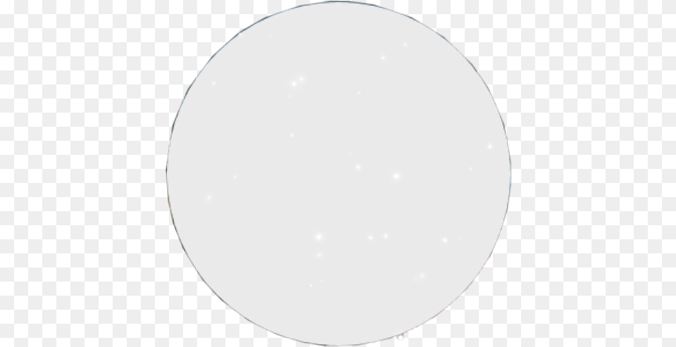 White Circle With Glitter White Circle, Nature, Night, Outdoors, Sphere Free Png Download